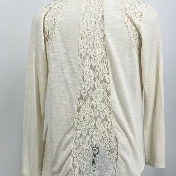 Rewind Knit Long Sleeve Top with Lace Back Detail - Picture 3 of 5